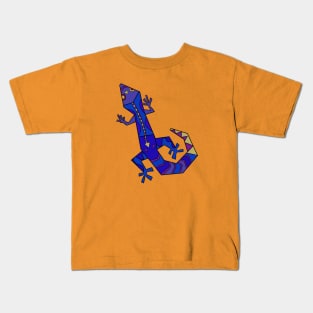 Moira purple gecko Kids T-Shirt